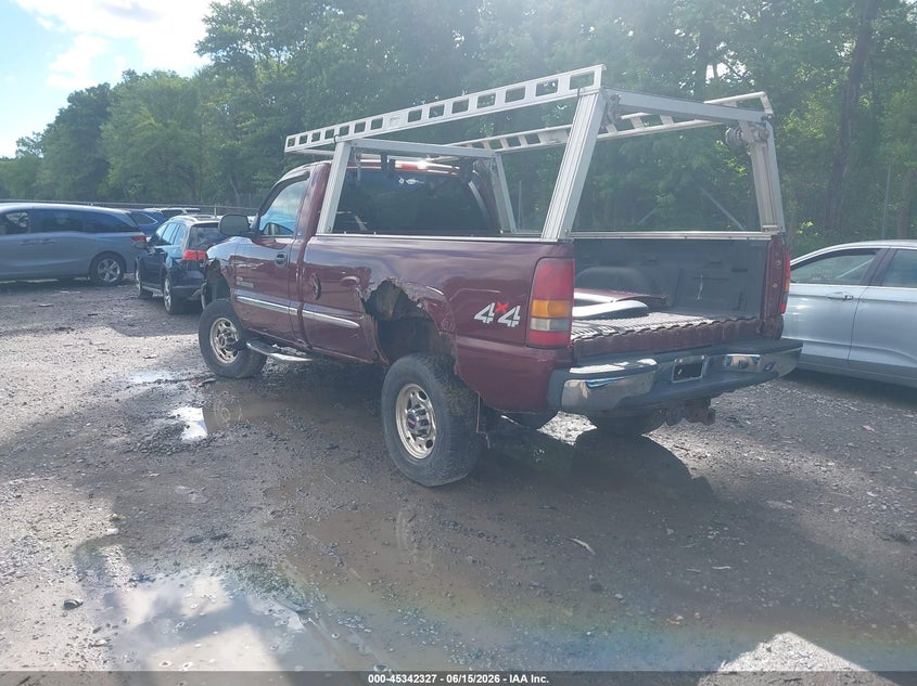 2002 Gmc SIERRA VIN 1GTHK24112E202301 IAAI salvage auction — NORMAL WEAR, Clear (New York), sold $450 on 2026-07-22 (photo 3)
