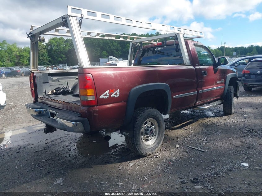 2002 Gmc SIERRA VIN 1GTHK24112E202301 IAAI salvage auction — NORMAL WEAR, Clear (New York), sold $450 on 2026-07-22 (photo 4)