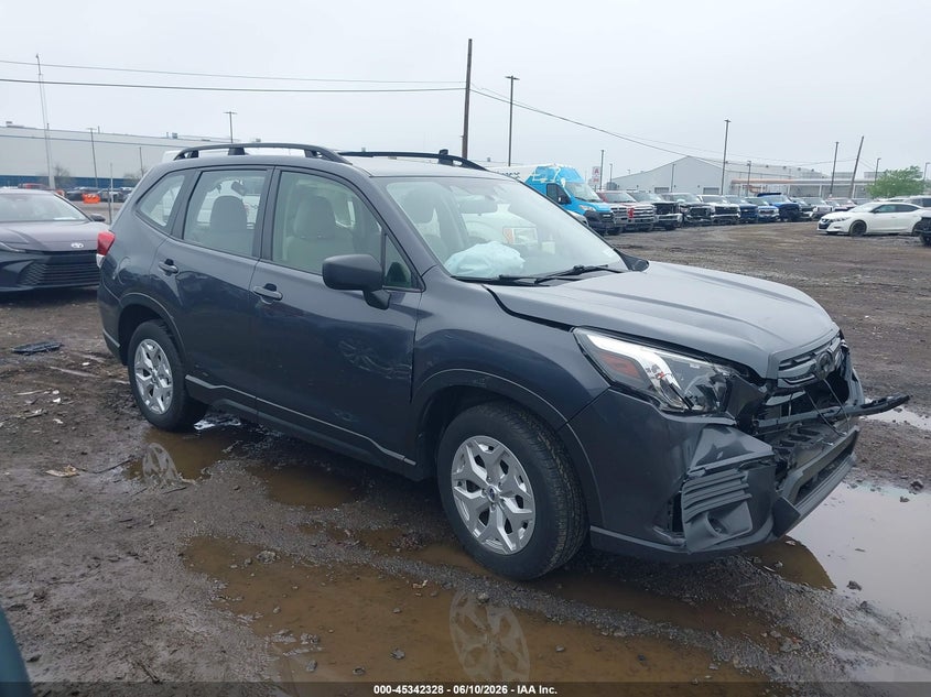2023 Subaru Forester VIN JF2SKACC9PH442030 IAAI salvage auction — FRONT END, Salvage Title, sold $3,150 on 2026-07-29 (photo 1)