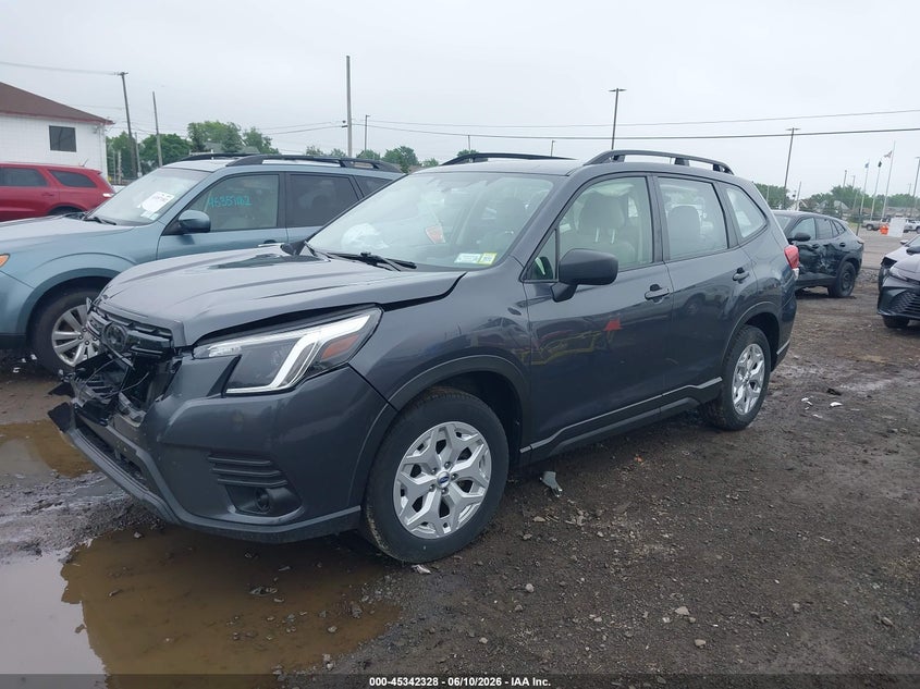 2023 Subaru Forester VIN JF2SKACC9PH442030 IAAI salvage auction — FRONT END, Salvage Title, sold $3,150 on 2026-07-29 (photo 2)