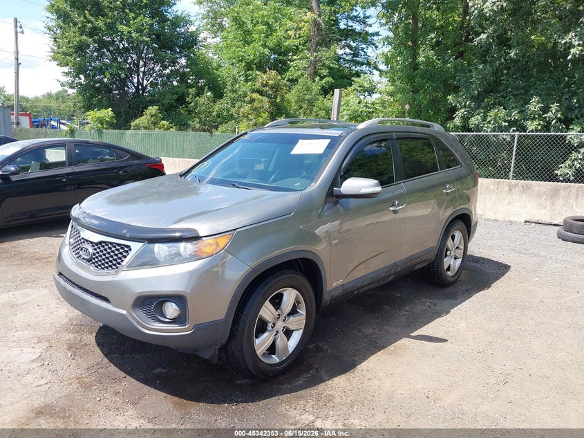 2013 Kia Sorento VIN 5XYKUDA29DG319711 IAAI salvage auction — FRONT END, Salvage - Greater Than 75% (Maryland), sold $1,050 on 2026-07-29 (photo 2)