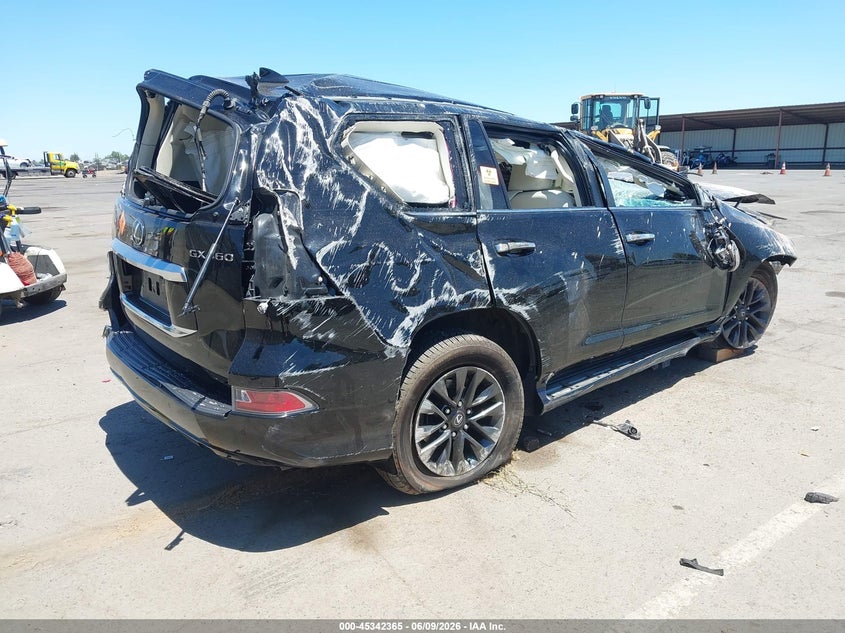 2021 Lexus Gx VIN JTJAM7BX6M5298278 IAAI salvage auction — BIO HAZARD, Non-Repairable (California), sold $2,800 on 2026-07-29 (photo 4)