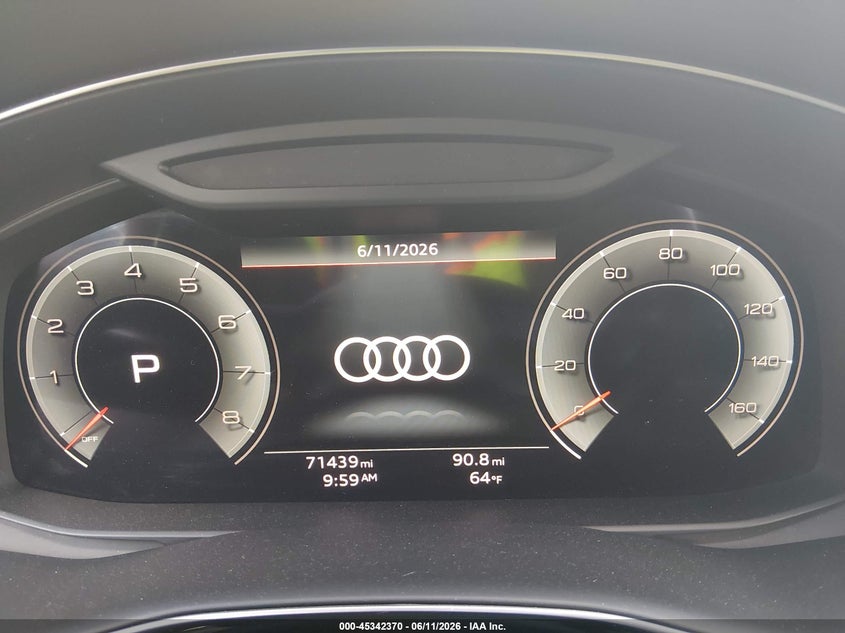 2022 Audi Q7 VIN WA1LXBF76ND010227 IAAI salvage auction — LEFT REAR, Salvage (Montana), sold $13,350 on 2026-07-29 (photo 7)