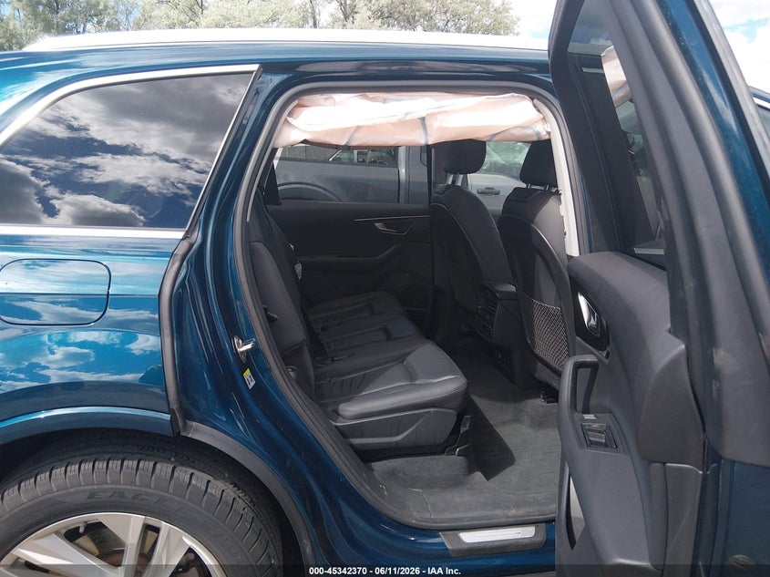 2022 Audi Q7 VIN WA1LXBF76ND010227 IAAI salvage auction — LEFT REAR, Salvage (Montana), sold $13,350 on 2026-07-29 (photo 8)