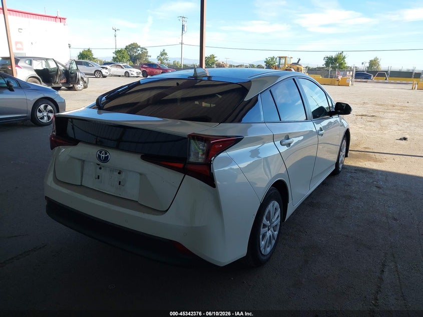 2020 Toyota Prius VIN JTDKARFU0L3106522 IAAI salvage auction — LEFT FRONT, Salvage Title, sold $5,600 on 2026-07-23 (photo 4)
