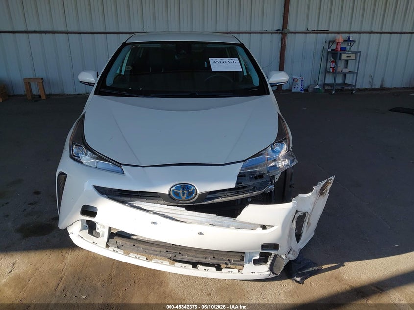 2020 Toyota Prius VIN JTDKARFU0L3106522 IAAI salvage auction — LEFT FRONT, Salvage Title, sold $5,600 on 2026-07-23 (photo 6)
