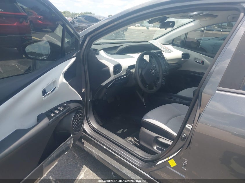 2020 Toyota Prius VIN JTDKARFU5L3105267 IAAI salvage auction — FRONT END, Certificate Of Destruction (Florida), sold $3,275 on 2026-07-23 (photo 5)