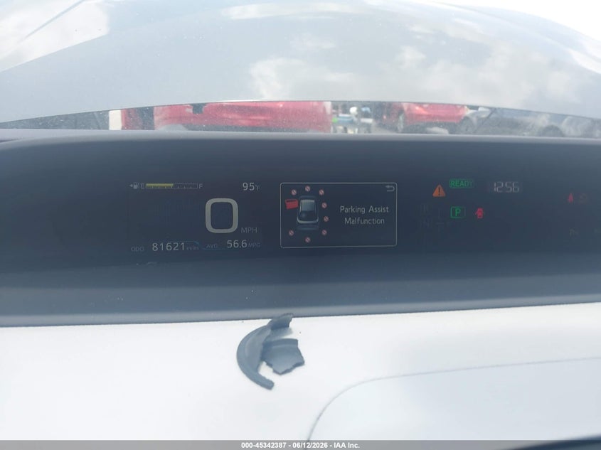 2020 Toyota Prius VIN JTDKARFU5L3105267 IAAI salvage auction — FRONT END, Certificate Of Destruction (Florida), sold $3,275 on 2026-07-23 (photo 7)