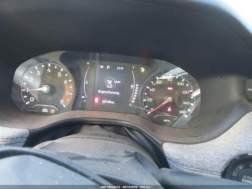 2022 Jeep Compass VIN 3C4NJCBB0NT137422 IAAI salvage auction — FRONT & REAR, Salvage Title, sold $3,900 on 2026-07-24 (photo 7)