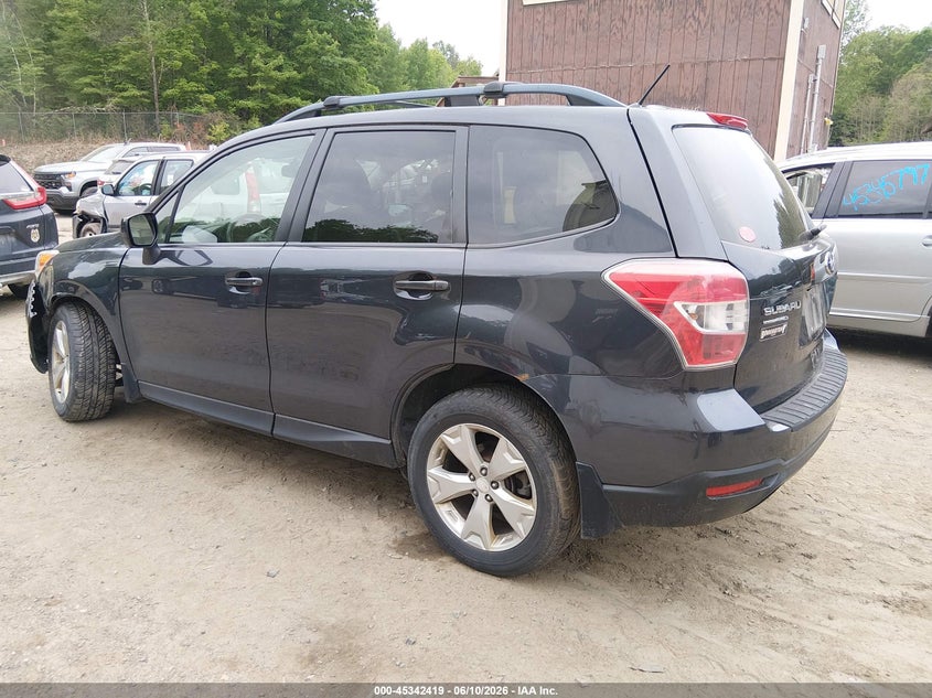 2015 Subaru Forester VIN JF2SJADC4FH576170 IAAI salvage auction — LEFT FRONT, Salvage (Vermont), sold $1,850 on 2026-07-05 (photo 3)