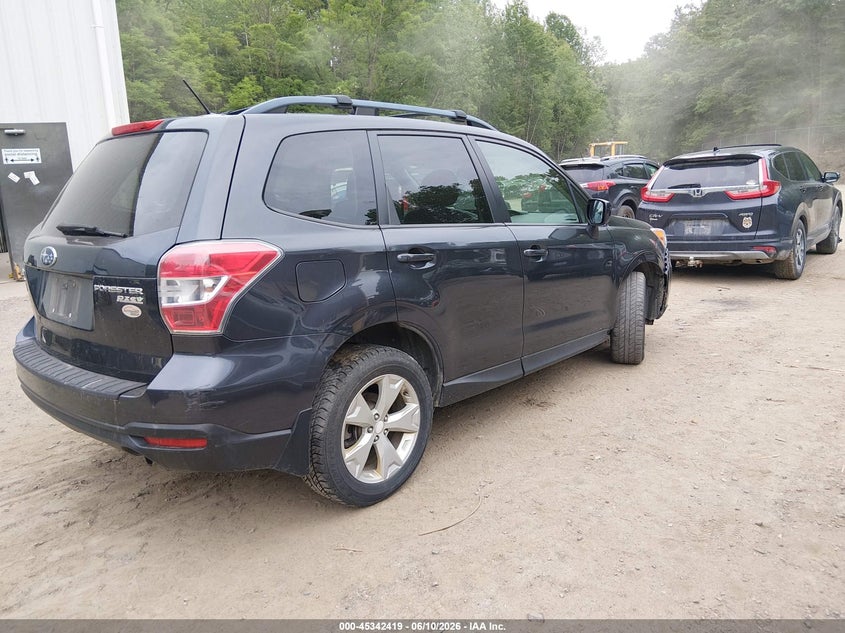 2015 Subaru Forester VIN JF2SJADC4FH576170 IAAI salvage auction — LEFT FRONT, Salvage (Vermont), sold $1,850 on 2026-07-05 (photo 4)