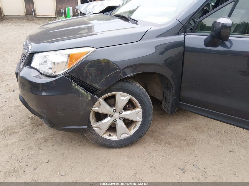 2015 Subaru Forester VIN JF2SJADC4FH576170 IAAI salvage auction — LEFT FRONT, Salvage (Vermont), sold $1,850 on 2026-07-05 (photo 6)