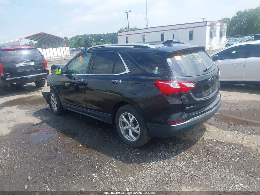 2018 Chevrolet Equinox VIN 3GNAXMEV3JL377896 IAAI salvage auction — FRONT END, Salvage (Virginia), sold $375 on 2026-07-19 (photo 3)