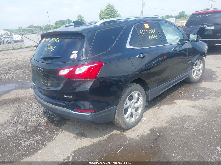 2018 Chevrolet Equinox VIN 3GNAXMEV3JL377896 IAAI salvage auction — FRONT END, Salvage (Virginia), sold $375 on 2026-07-19 (photo 4)