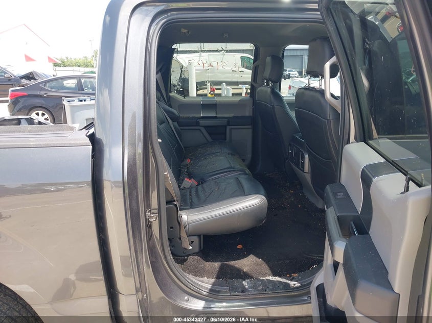 2018 Ford F-150 VIN 1FTEW1EP8JFA60901 IAAI salvage auction — STORM DAMAGE, Clear (Indiana), sold $4,000 on 2026-07-19 (photo 8)