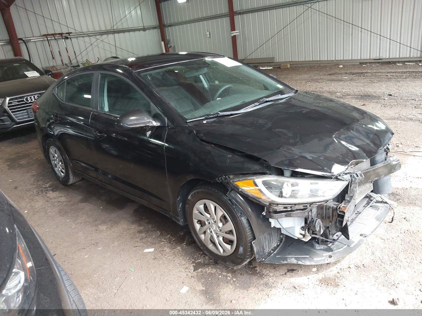 2018 Hyundai Elantra VIN KMHD74LF0JU498467 IAAI salvage auction — FRONT END, Clear (Virginia), sold $925 on 2026-07-12 (photo 1)