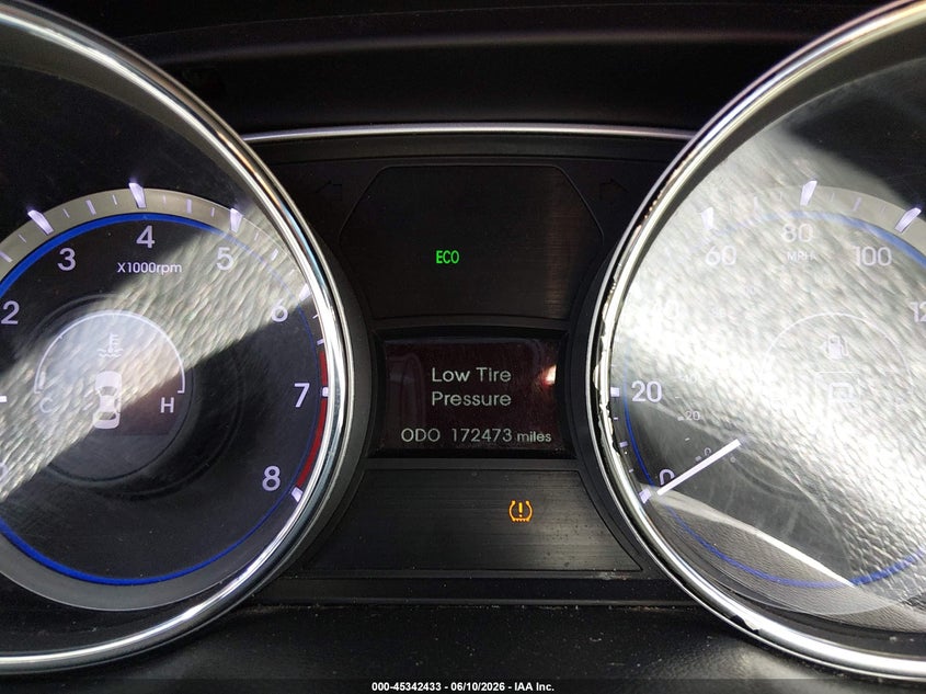 2013 Hyundai Sonata VIN 5NPEC4ACXDH715356 IAAI salvage auction — REAR END, Salvage Title, sold $575 on 2026-07-30 (photo 7)