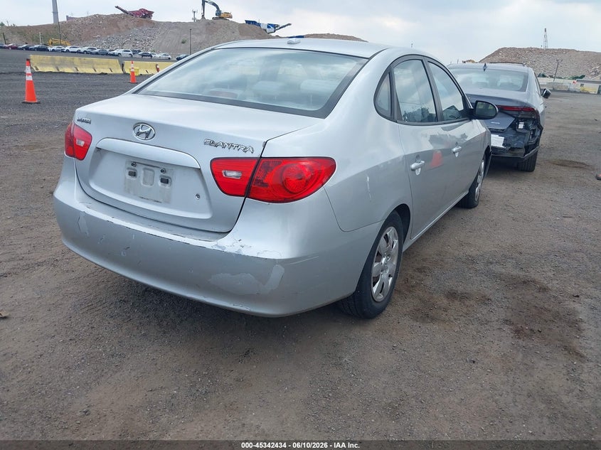 2008 Hyundai Elantra VIN KMHDU46D48U351713 IAAI salvage auction — FRONT END, Clear (New York), sold $475 on 2026-07-07 (photo 4)