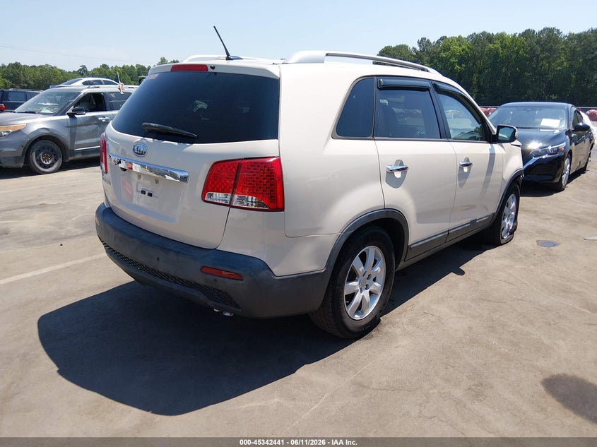 2012 Kia Sorento VIN 5XYKT4A67CG212953 IAAI salvage auction — RIGHT FRONT, Salvage Title, sold $925 on 2026-07-22 (photo 4)