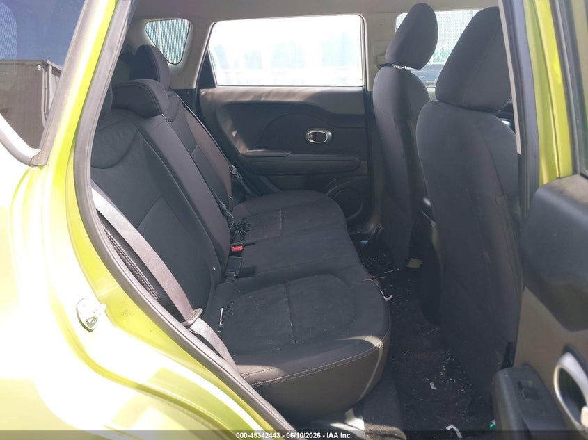 2016 Kia Soul VIN KNDJN2A29G7833170 IAAI salvage auction — RIGHT SIDE, Clear (Indiana), sold $625 on 2026-07-28 (photo 8)