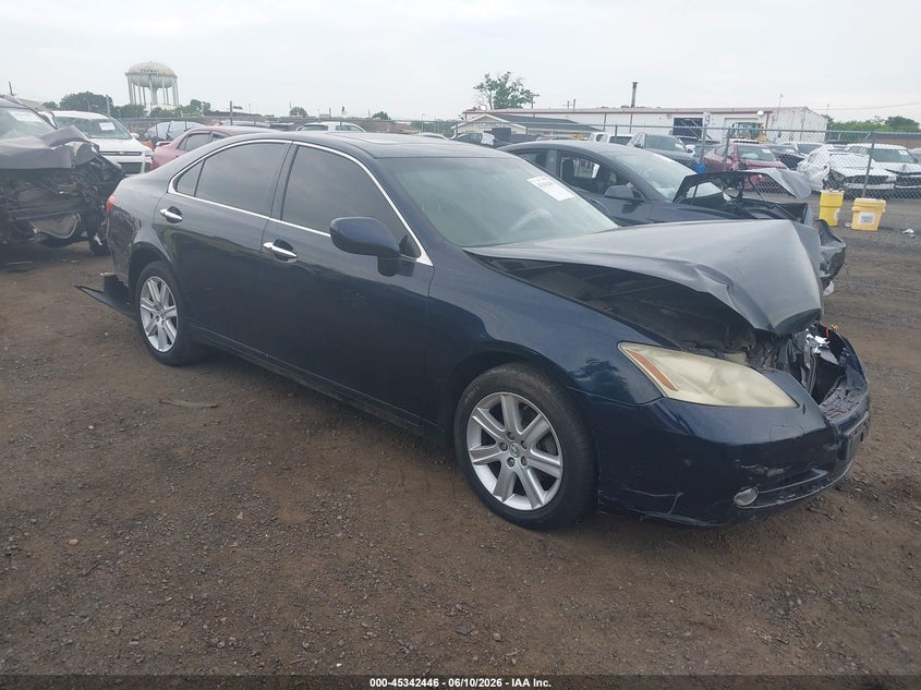 2007 Lexus ES VIN JTHBJ46G472034201 IAAI salvage auction — FRONT END, Salvage (New Jersey), sold $450 on 2026-07-18 (photo 1)