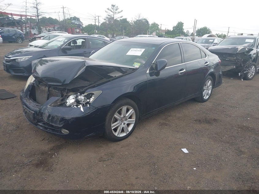 2007 Lexus ES VIN JTHBJ46G472034201 IAAI salvage auction — FRONT END, Salvage (New Jersey), sold $450 on 2026-07-18 (photo 2)