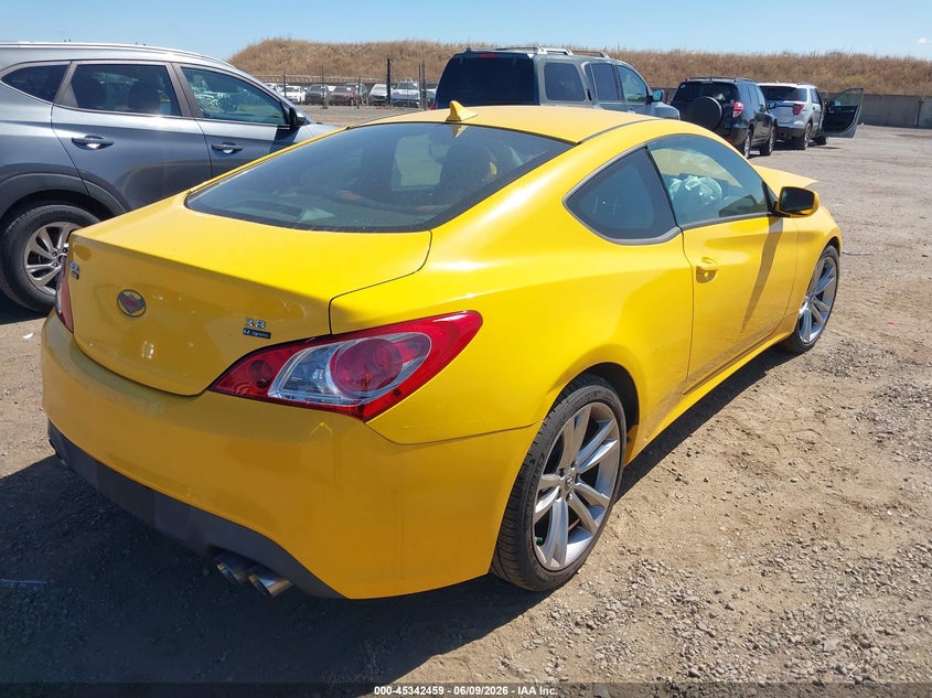 2012 Hyundai Genesis VIN KMHHU6KH4CU071305 IAAI salvage auction — NORMAL WEAR, Salvage Title, sold $450 on 2026-07-29 (photo 4)