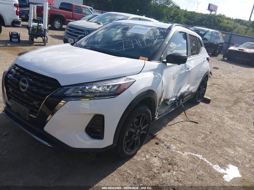2023 Nissan Kicks VIN 3N1CP5DV2PL560999 IAAI salvage auction — LEFT SIDE, Wait Title, sold $4,300 on 2026-09-11 (photo 2)