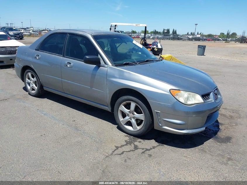 2007 Subaru Impreza VIN JF1GD61617H521495 IAAI salvage auction — REAR END, Salvage (California), sold $400 on 2026-07-15 (photo 1)