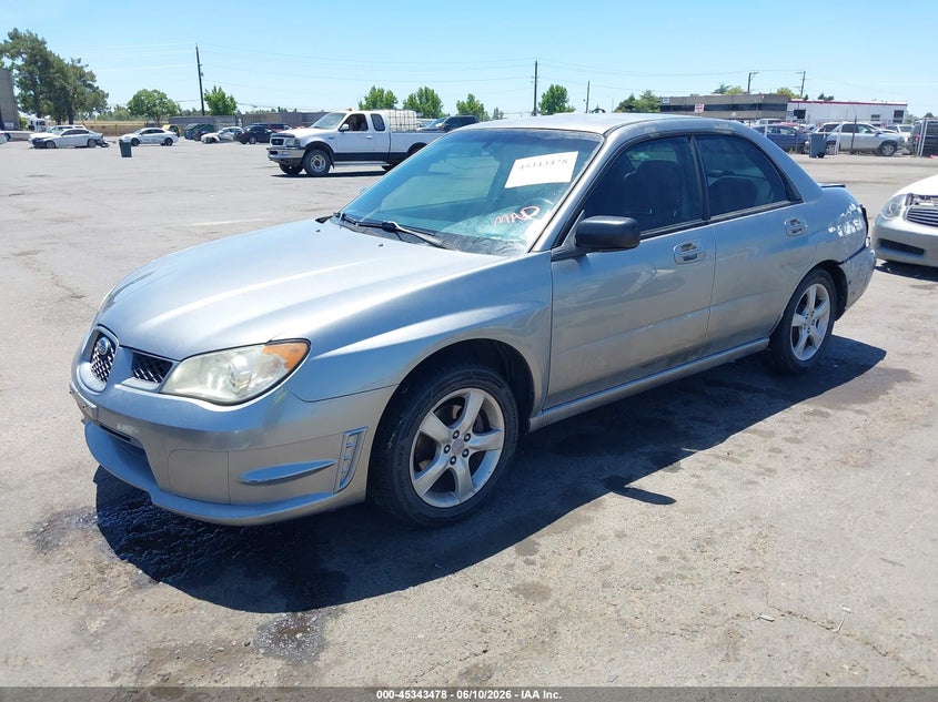 2007 Subaru Impreza VIN JF1GD61617H521495 IAAI salvage auction — REAR END, Salvage (California), sold $400 on 2026-07-15 (photo 2)