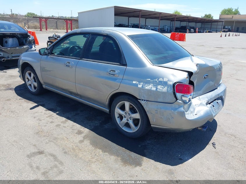 2007 Subaru Impreza VIN JF1GD61617H521495 IAAI salvage auction — REAR END, Salvage (California), sold $400 on 2026-07-15 (photo 3)