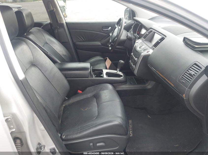 2010 Nissan Murano VIN JN8AZ1MW2AW110209 IAAI salvage auction — NORMAL WEAR, Clear (Florida), sold $325 on 2026-07-14 (photo 5)