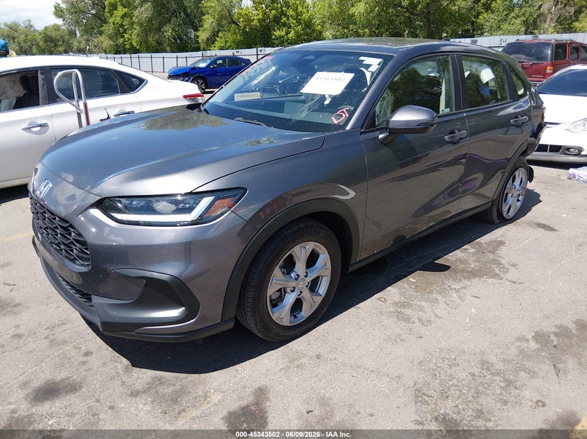 2023 Honda Hr-v VIN 3CZRZ2H33PM743891 IAAI salvage auction — RIGHT SIDE, Salvage (Utah), sold $3,475 on 2026-07-09 (photo 2)