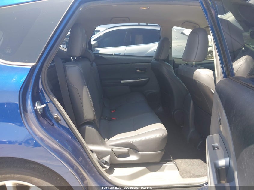 2014 Toyota Prius v VIN JTDZN3EUXE3314153 IAAI salvage auction — LEFT FRONT, Salvage (California), sold $2,100 on 2026-07-22 (photo 8)