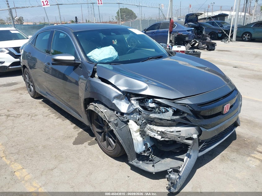 2020 Honda Civic VIN SHHFK7H69LU403386 IAAI salvage auction — RIGHT FRONT, Salvage (California), sold $4,200 on 2026-07-15 (photo 1)