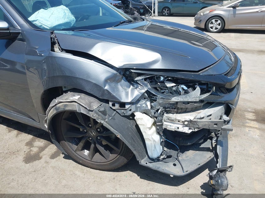 2020 Honda Civic VIN SHHFK7H69LU403386 IAAI salvage auction — RIGHT FRONT, Salvage (California), sold $4,200 on 2026-07-15 (photo 6)
