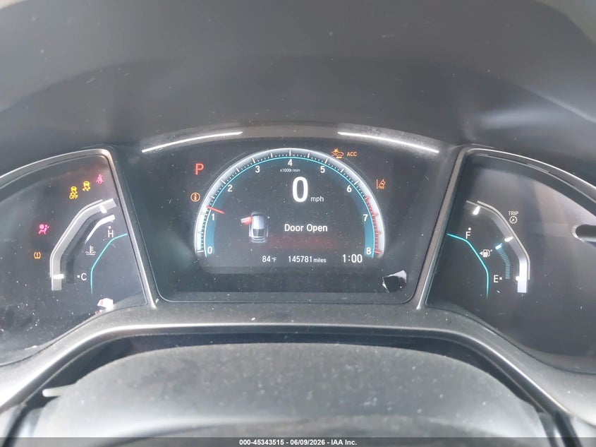 2020 Honda Civic VIN SHHFK7H69LU403386 IAAI salvage auction — RIGHT FRONT, Salvage (California), sold $4,200 on 2026-07-15 (photo 7)