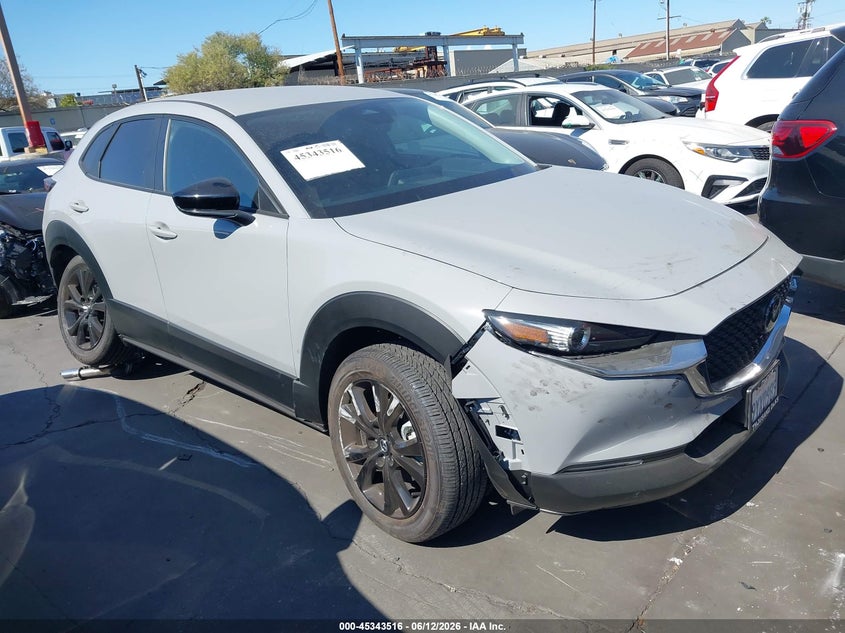 2026 Mazda Cx-30 VIN 3MVDMBBL9TM144221 IAAI salvage auction — LEFT REAR, Salvage Certificate (California), sold $3,800 on 2026-07-29 (photo 1)