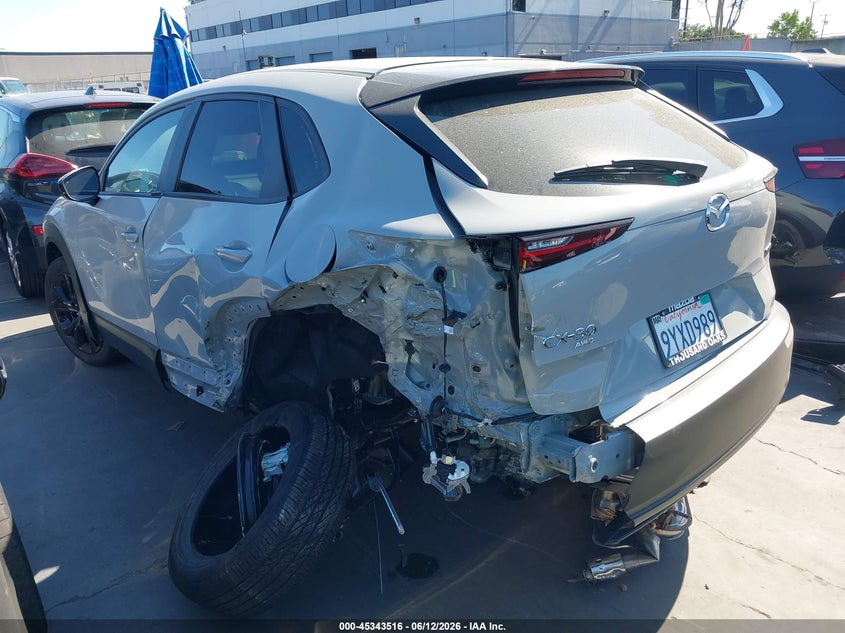 2026 Mazda Cx-30 VIN 3MVDMBBL9TM144221 IAAI salvage auction — REAR END, Salvage Certificate (California), sold $3,800 on 2026-07-22 (photo 3)