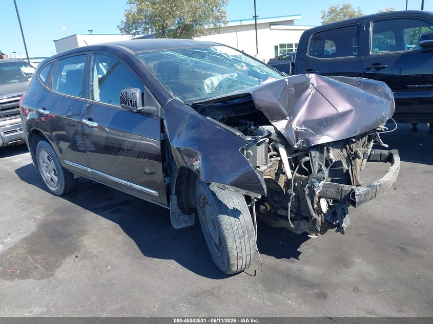 2014 Nissan Rogue VIN JN8AS5MT8EW614951 IAAI salvage auction — FRONT END, Salvage Title, sold $175 on 2026-07-17 (photo 1)