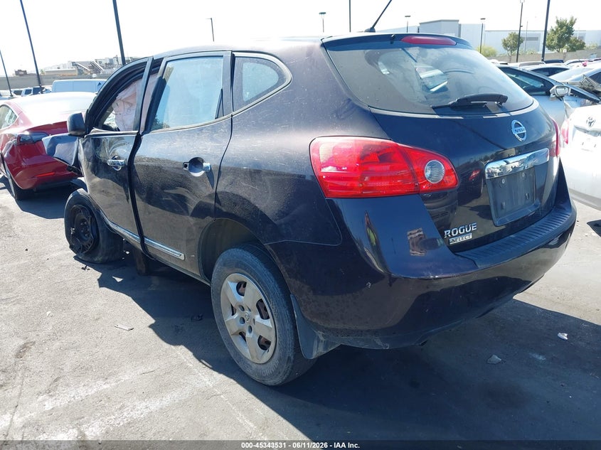2014 Nissan Rogue VIN JN8AS5MT8EW614951 IAAI salvage auction — FRONT END, Salvage Title, sold $175 on 2026-07-17 (photo 3)