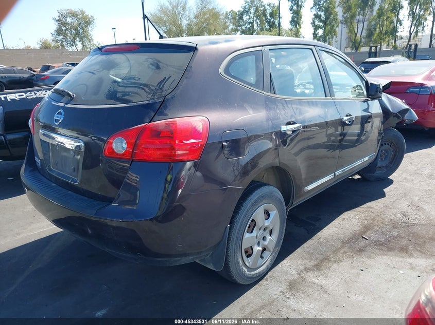 2014 Nissan Rogue VIN JN8AS5MT8EW614951 IAAI salvage auction — FRONT END, Salvage Title, sold $175 on 2026-07-17 (photo 4)