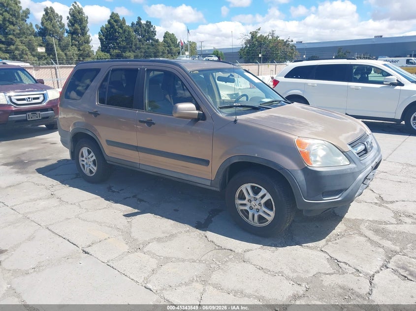 2004 Honda Cr-v VIN JHLRD78844C001609 IAAI salvage auction — NORMAL WEAR, Clear - Dealer Only (California), sold $825 on 2026-07-06 (photo 1)