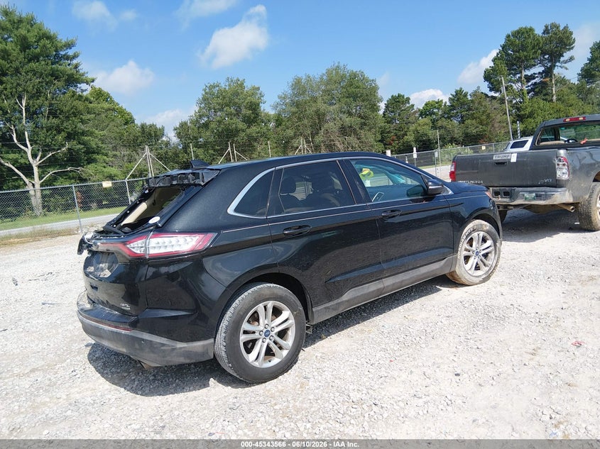 2015 Ford Edge VIN 2FMTK3J92FBB26062 IAAI salvage auction — LEFT SIDE, Salvage (Alabama), sold $700 on 2026-07-12 (photo 4)