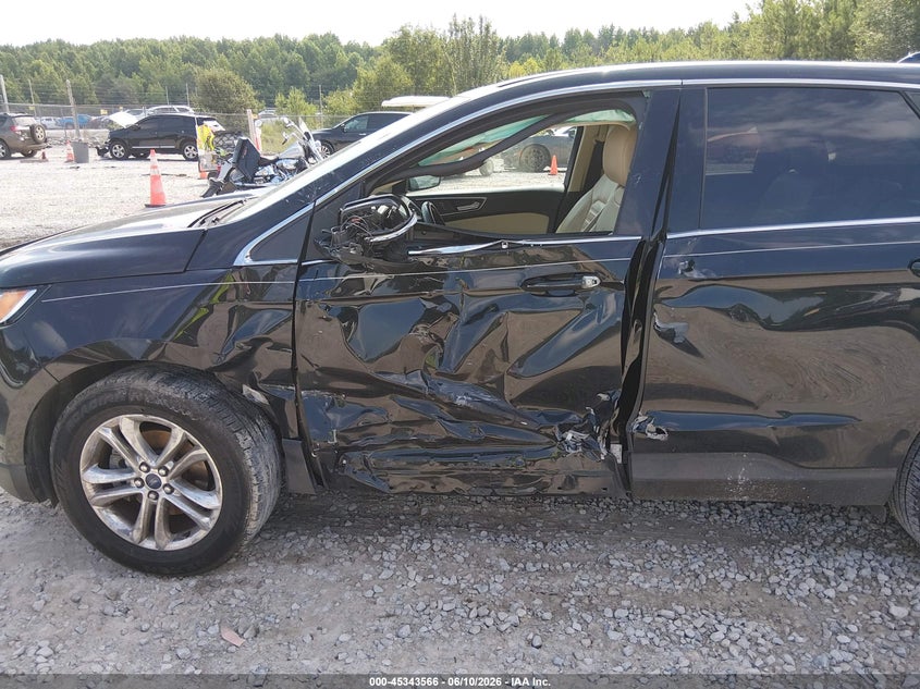 2015 Ford Edge VIN 2FMTK3J92FBB26062 IAAI salvage auction — LEFT SIDE, Salvage (Alabama), sold $700 on 2026-07-12 (photo 6)
