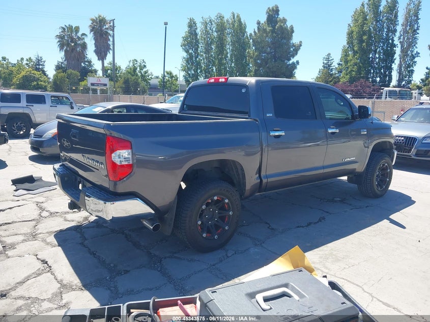 2015 Toyota Tundra VIN 5TFEY5F11FX185106 IAAI salvage auction — FRONT END, Salvage Title, sold $8,100 on 2026-07-11 (photo 4)