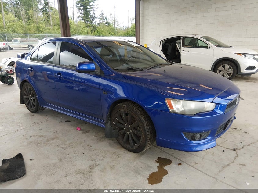 2008 Mitsubishi Lancer VIN JA3AU86U58U022984 IAAI salvage auction — RIGHT FRONT, Bill Of Sale (Washington), sold $850 on 2026-07-24 (photo 1)