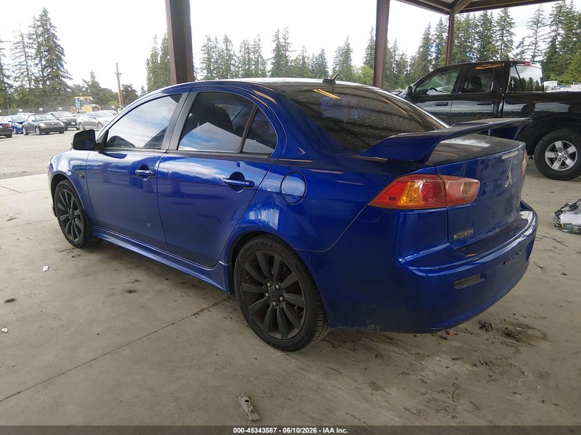 2008 Mitsubishi Lancer VIN JA3AU86U58U022984 IAAI salvage auction — RIGHT FRONT, Bill Of Sale (Washington), sold $850 on 2026-07-24 (photo 3)