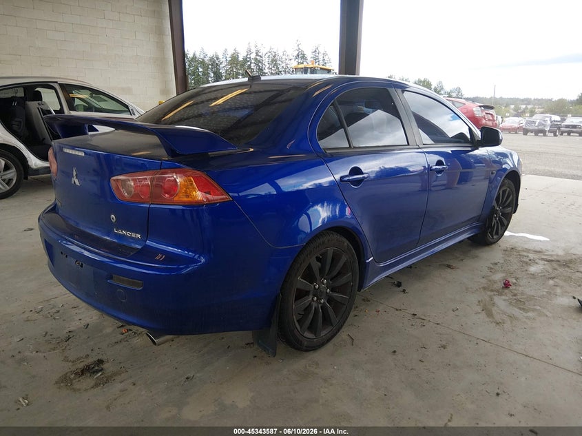 2008 Mitsubishi Lancer VIN JA3AU86U58U022984 IAAI salvage auction — RIGHT FRONT, Bill Of Sale (Washington), sold $850 on 2026-07-24 (photo 4)