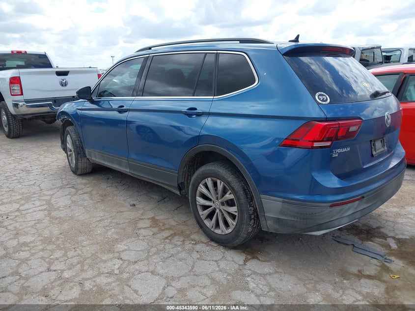 2019 Volkswagen Tiguan VIN 3VV3B7AX0KM063435 IAAI salvage auction — FRONT END, Salvage (Texas), sold $2,750 on 2026-08-03 (photo 3)